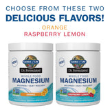 Garden of Life Whole Food Magnesium Powder nutritional information