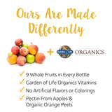 Garden of Life Women's 40+ Multi Gummies bottle with organic label
