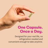 Garden of Life Women's Daily Probiotic on kitchen counter