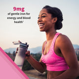 Garden of Life Women's Multivitamin Gummies nutritional information on packaging