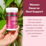 Garden of Life Women's Probiotic 3-in-1 Complete capsule close-up