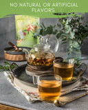 Gardenika Organic Green Tea packaging side view