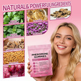 Garlicoccc Pheromone Gummies back view showing ingredients list