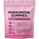 Garlicoccc Pheromone Gummies bottle front view with strawberry flavour
