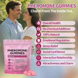 Garlicoccc Pheromone Gummies lifestyle scene with a woman enjoying them