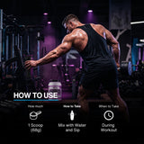 Gaspari Nutrition SizeOn Creatine 1630g mixed in a shaker