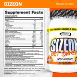 Gaspari Nutrition SizeOn Creatine 1630g nutritional information