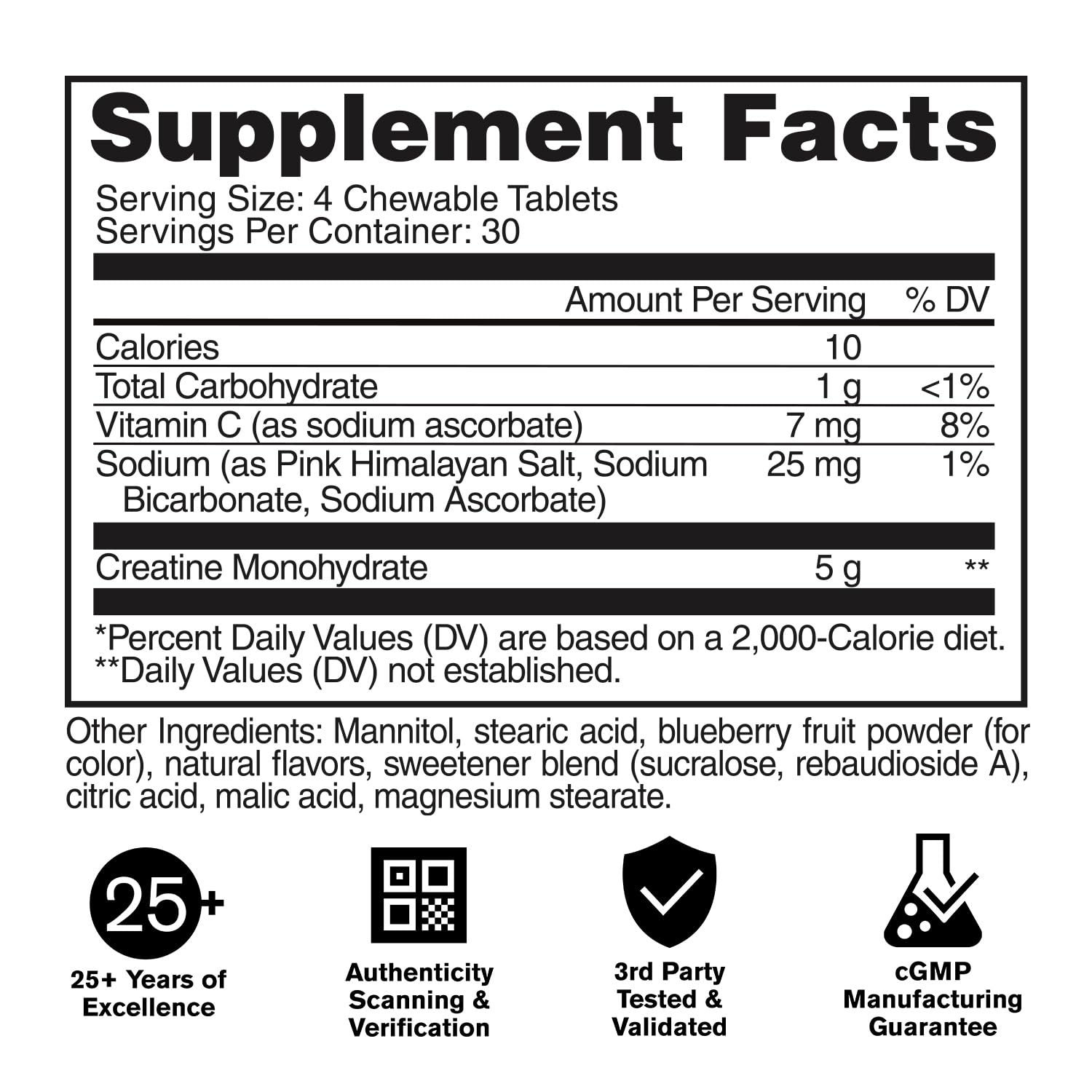 GAT SPORT Creatine Chews fruit punch flavour close-up