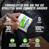 GAT SPORT Creatine Chews grape cotton candy flavour close-up