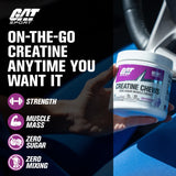 GAT SPORT Creatine Chews lemon lime flavour close-up