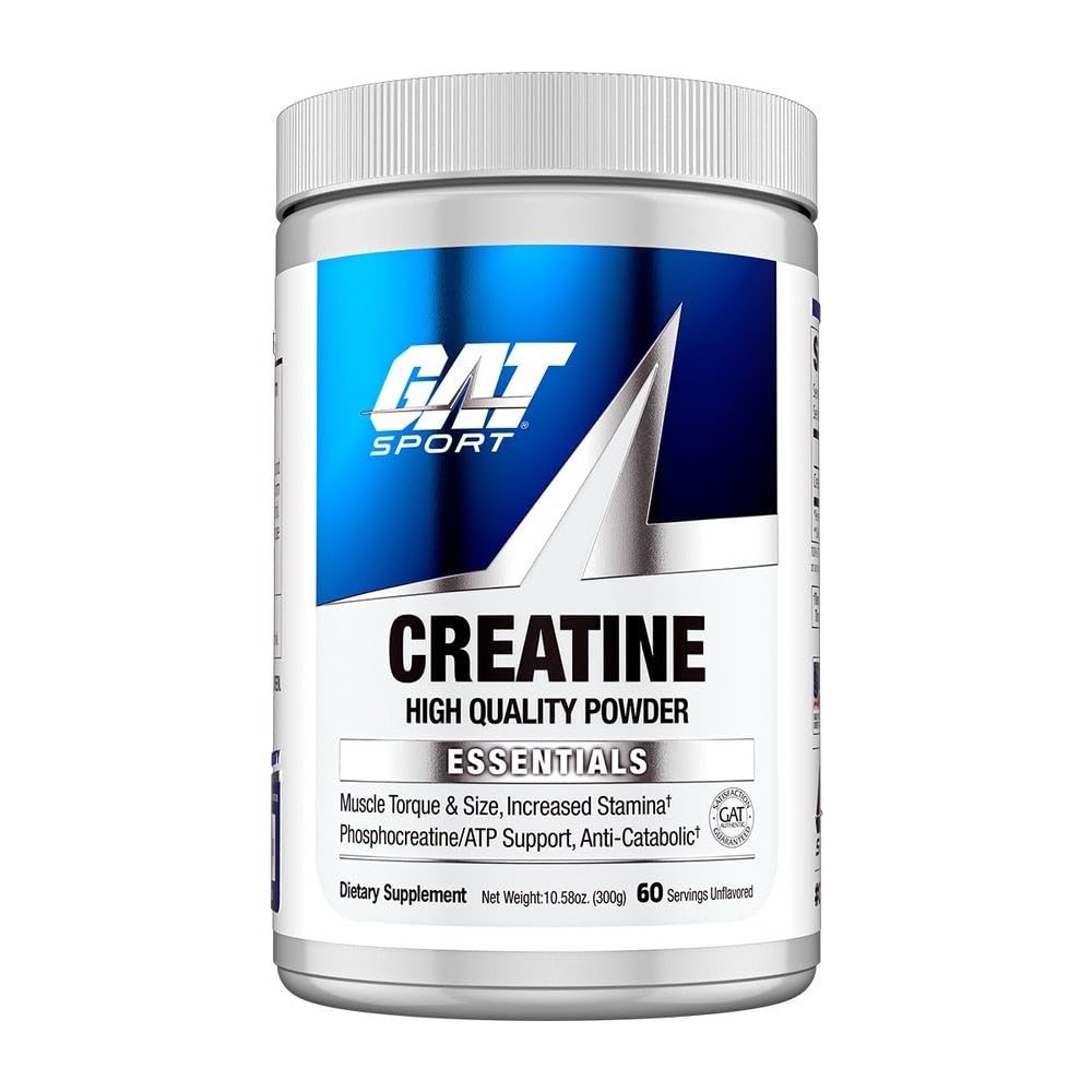GAT SPORT Creatine Monohydrate Powder 381g front view