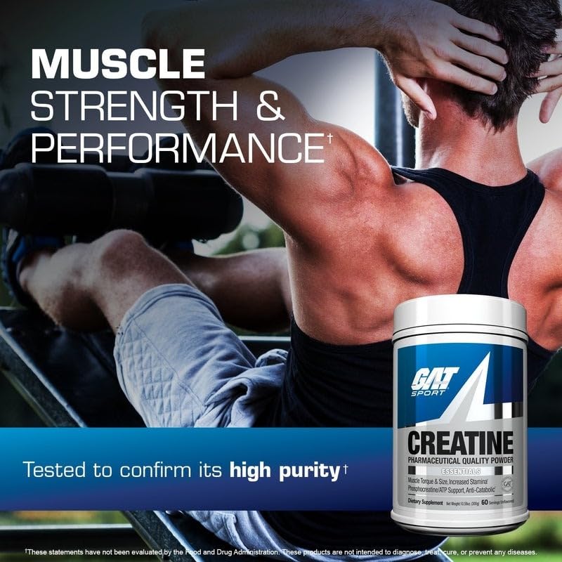 GAT SPORT Creatine Monohydrate Powder packaging details