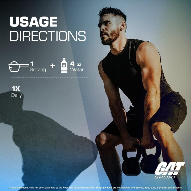 GAT SPORT Creatine Monohydrate Powder serving scoop