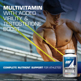 GAT SPORT Men Multi Plus Test Capsules side view showing capsule size