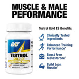 GAT SPORT Testrol Gold ES Shilajit Supplement ingredients list