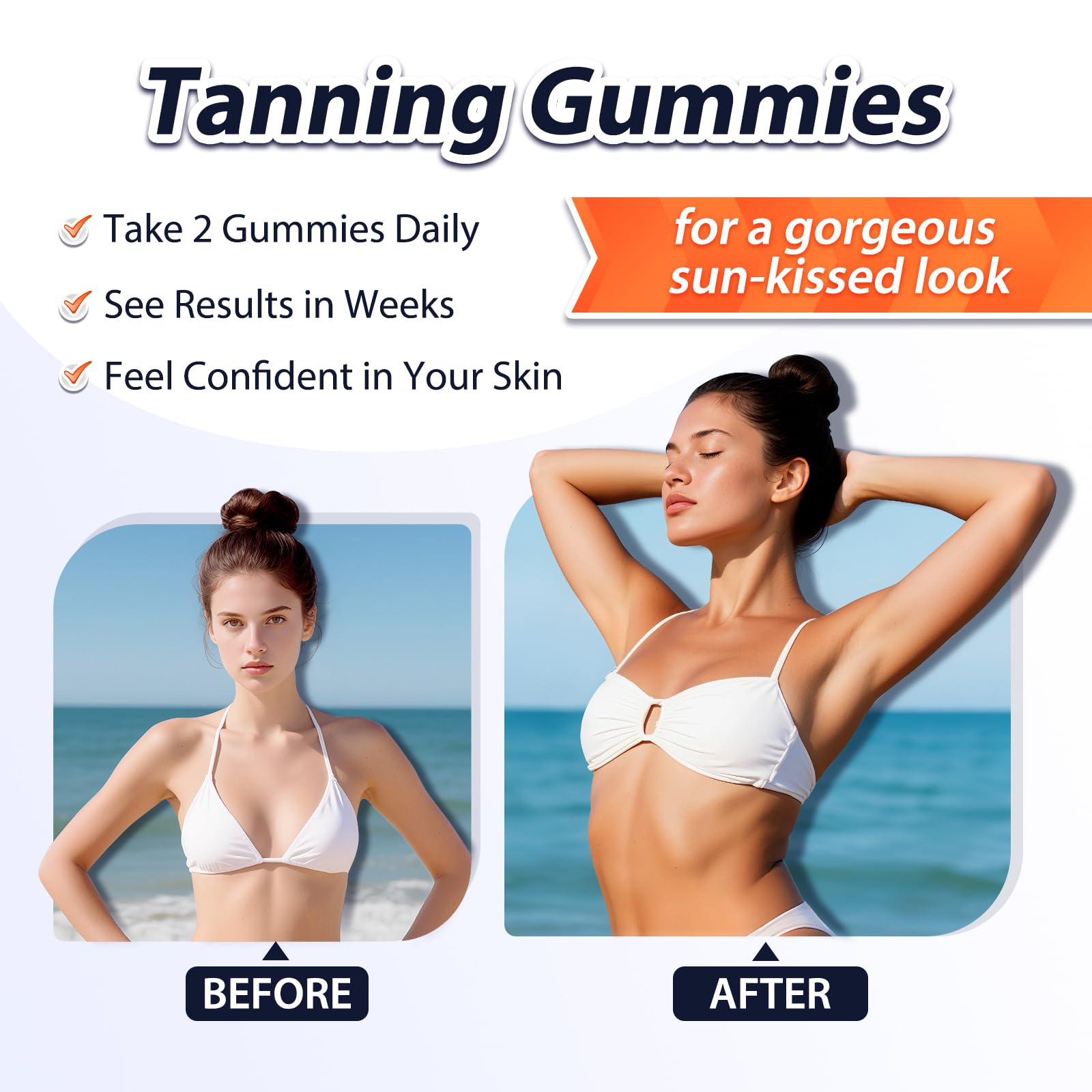 Gatchialv Tanning Gummies nutritional information
