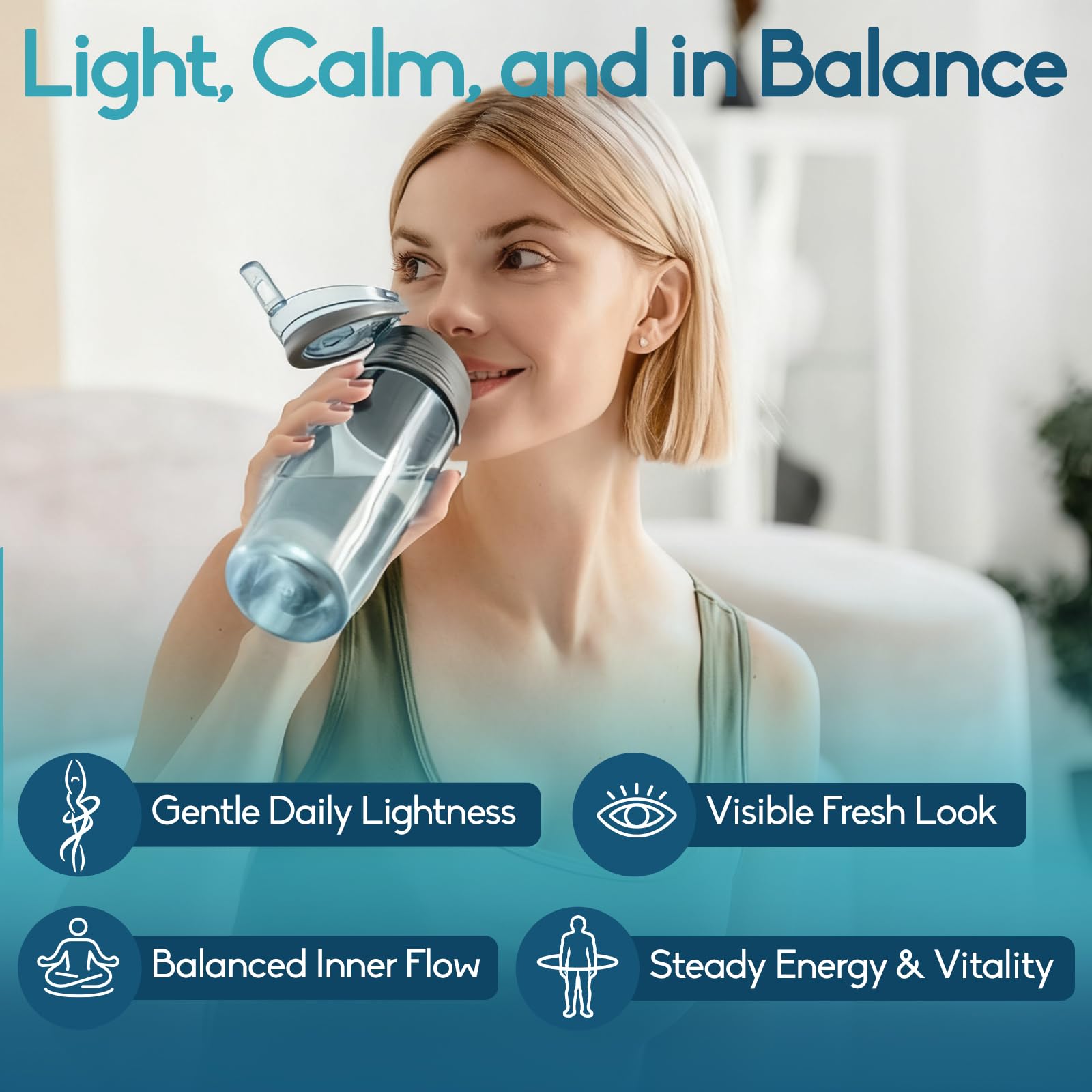 GAVYNETH Echinacea Lymphatic Support Capsules on a wooden table