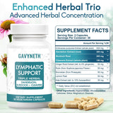 GAVYNETH Echinacea Lymphatic Support Capsules side view