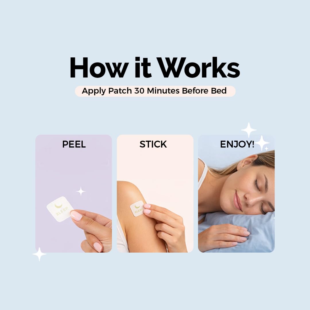 Geek Patch Sleep Extra Strength Patches on bedside table