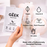 Geek Patch Sleep Extra Strength Patches resealable pouch