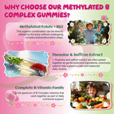 Geeoasis B-Complex Gummies ingredients list on back