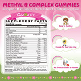 Geeoasis B-Complex Gummies showing individual gummy
