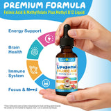 Geeoasis Folinic Acid & Methylfolate Drops 150g back view