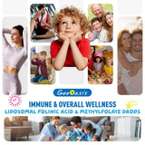 Geeoasis Folinic Acid & Methylfolate Drops 150g lifestyle scene
