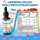 Geeoasis Folinic Acid & Methylfolate Drops 150g side view