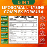 Geeoasis L-Lysine Gummies side view showing gummy texture
