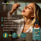 Geeoasis NAC Liquid Drops 600mg with natural fruit flavour