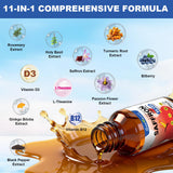 Geeoasis Saffron Drops 150g packaging side view