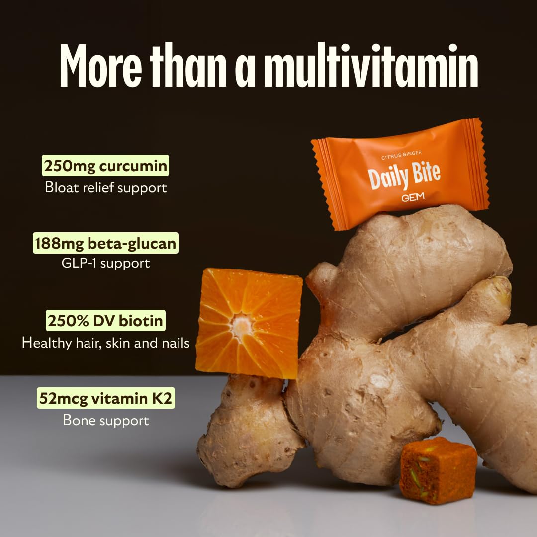 GEM Multivitamin Bites nutritional information