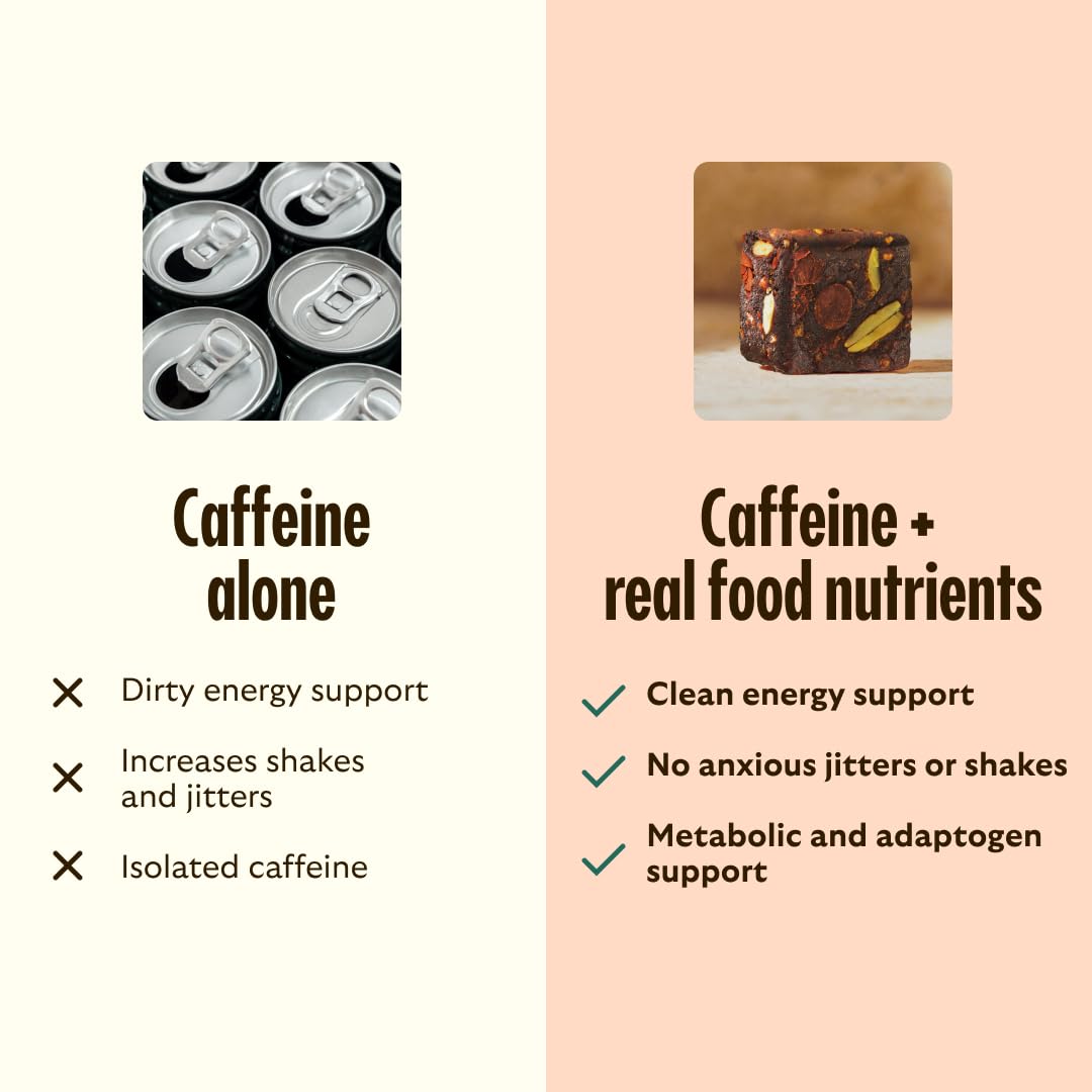 GEM Multivitamin Energy Bites with a measuring scoop