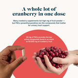 Gemma Cranberry D-Mannose Capsules on a wooden table