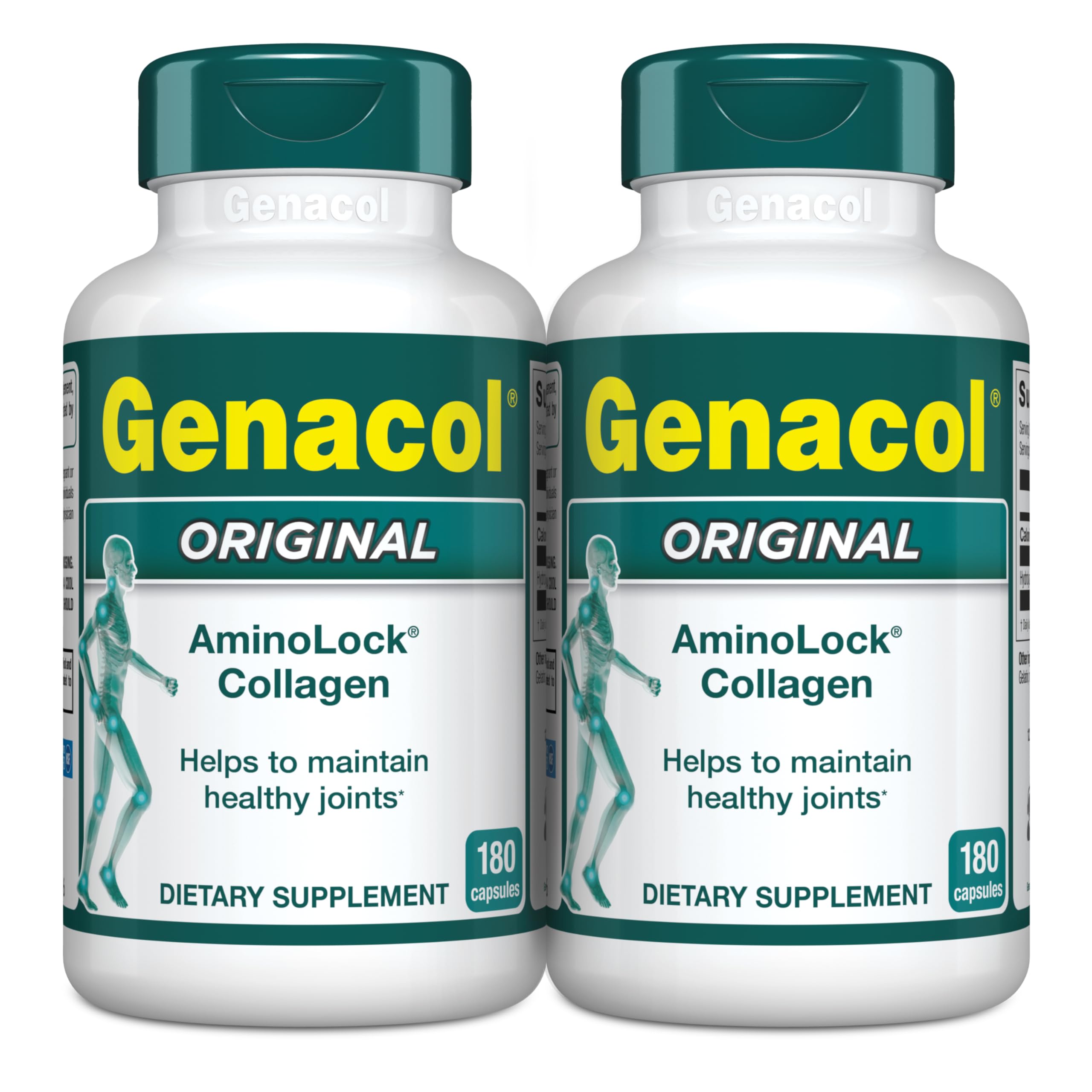Genacol AminoLock Collagen Supplement 1200mg front view