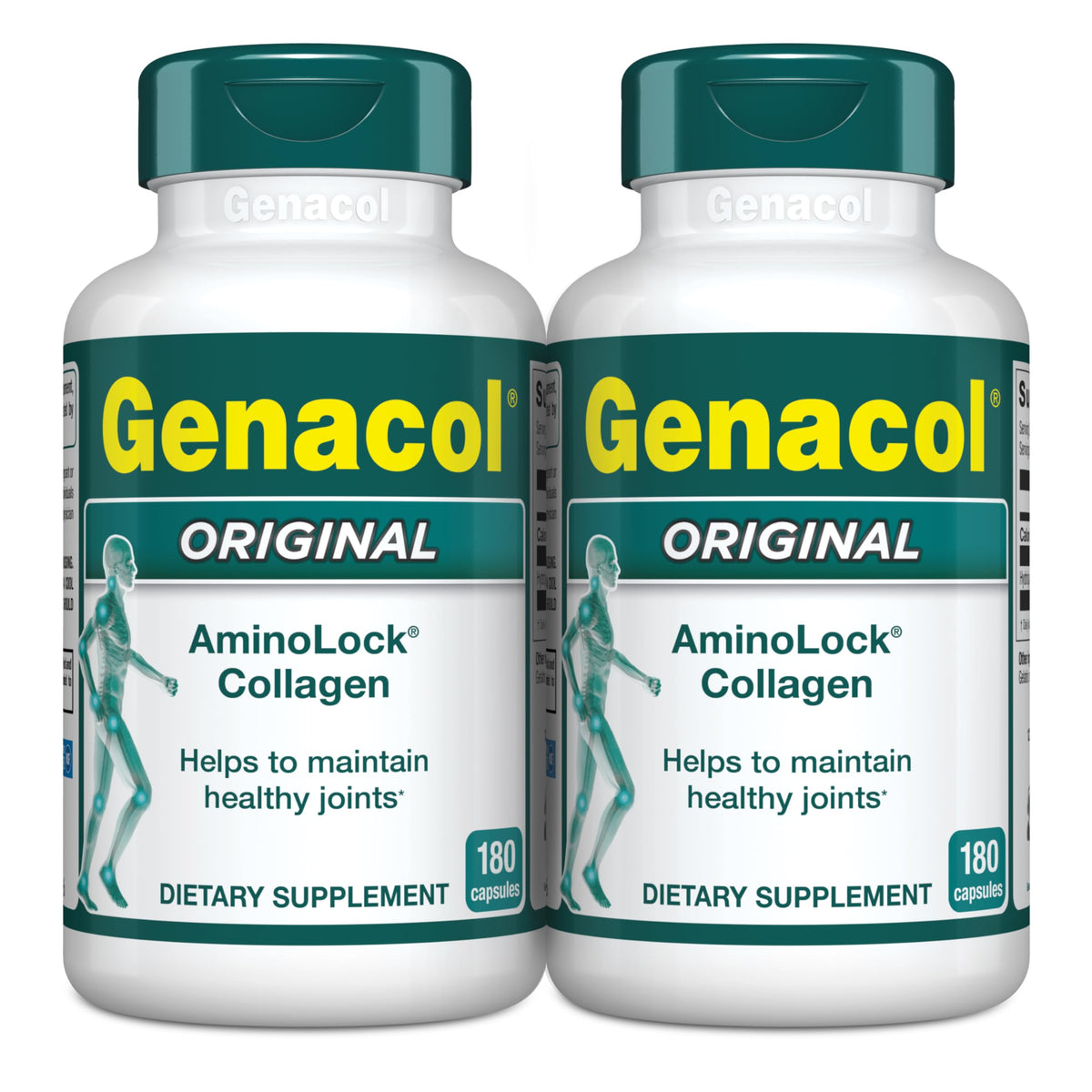 Genacol AminoLock Collagen Supplement 1200mg front view