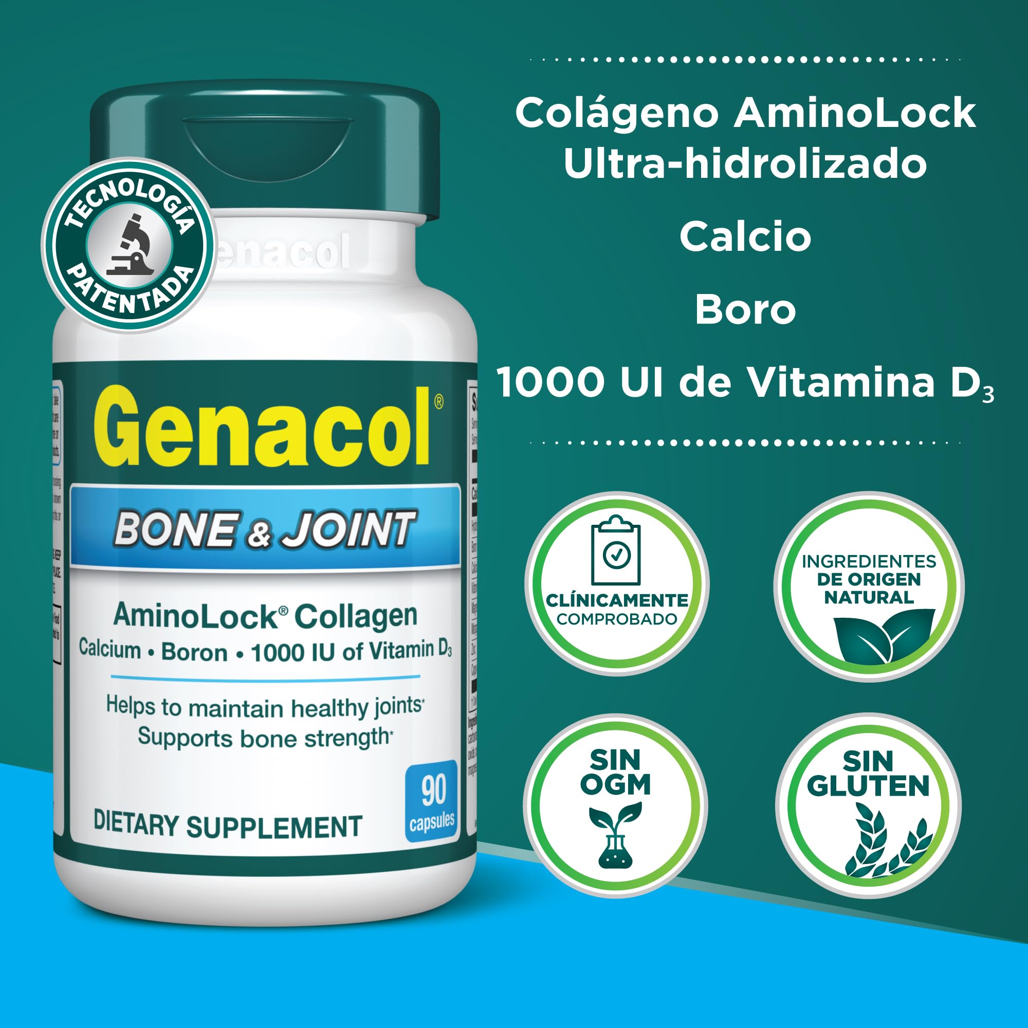 Genacol Bone & Joint Support Supplement ingredients list