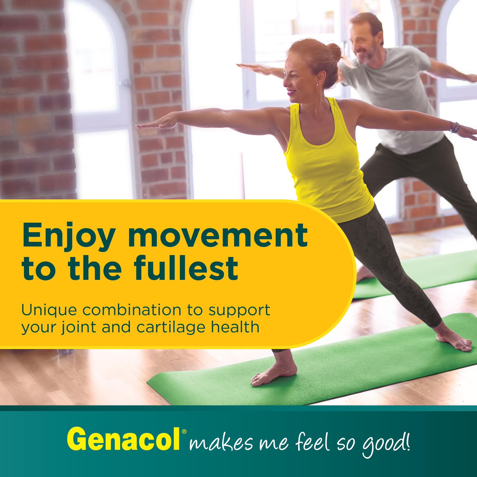 Genacol Glucosamine and AminoLock Collagen Supplement capsule close-up