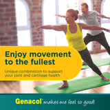 Genacol Glucosamine and AminoLock Collagen Supplement capsule close-up
