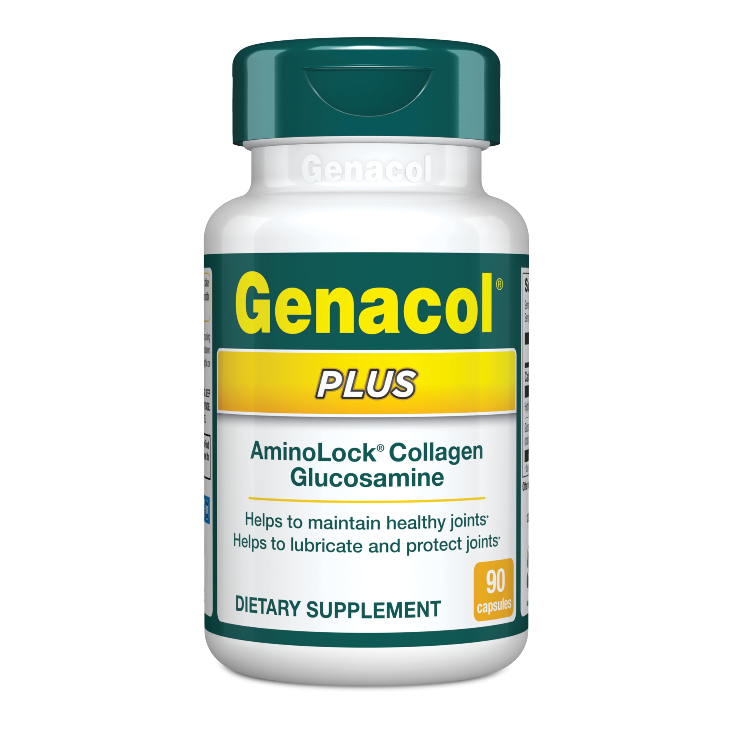 Genacol Glucosamine and AminoLock Collagen Supplement front view