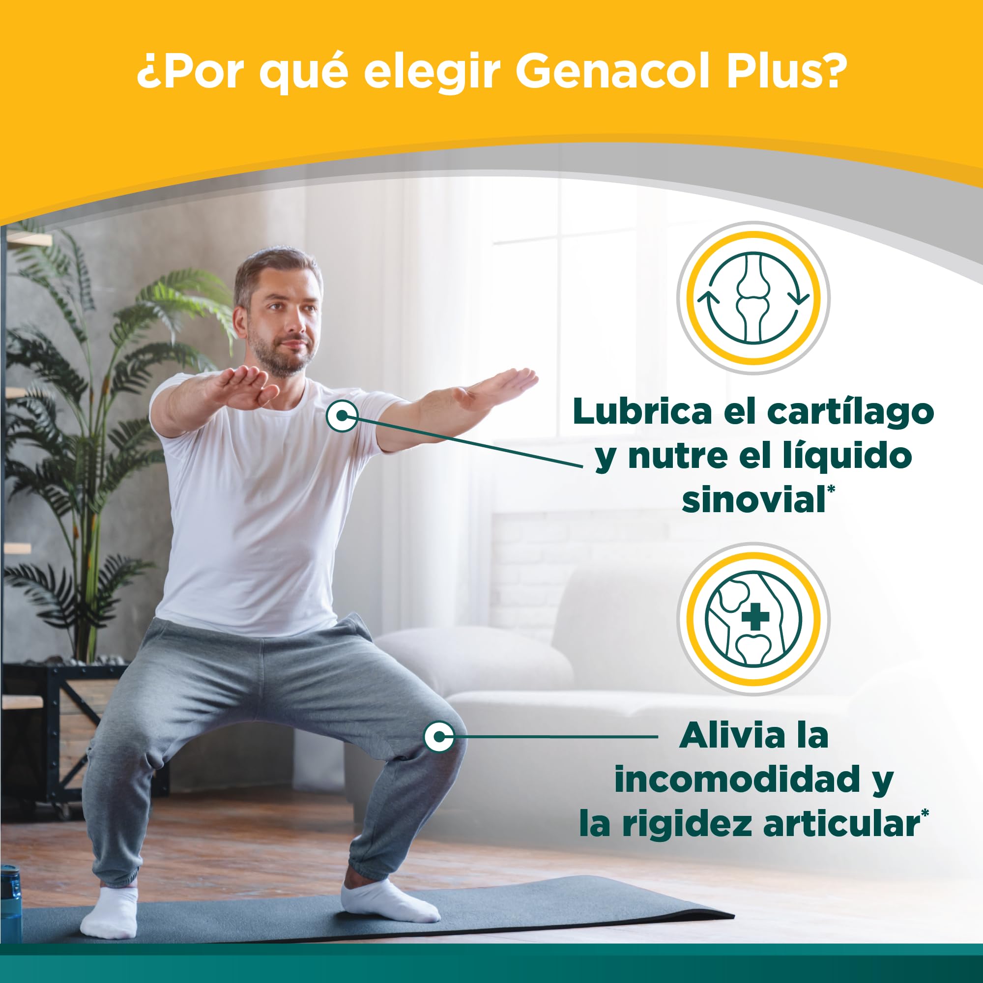 Genacol Glucosamine and AminoLock Collagen Supplement with measuring spoon