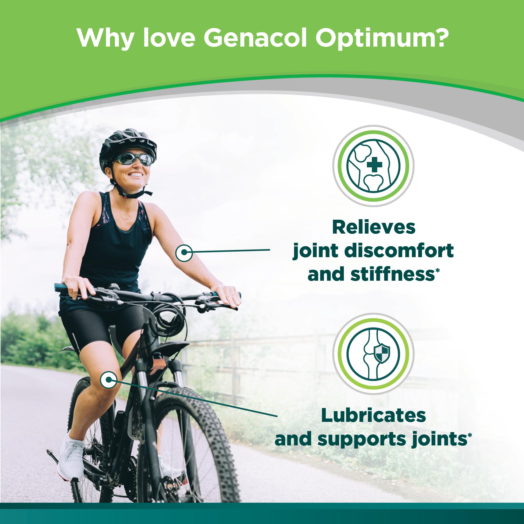 Genacol Joint Support Supplement in a lifestyle setting