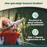 Genacol Ovoflex product display with lifestyle elements