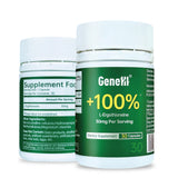 GENEIII Ergothioneine Capsules 30mg front view of bottle