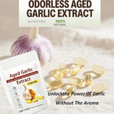 Generic Aged Garlic Extract Softgels showing capsule