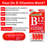 Generic B12 Supplement blister pack with capsules removed