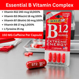 Generic B12 Supplement box showing nutritional information