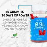 Generic BBL Gummies side view packaging