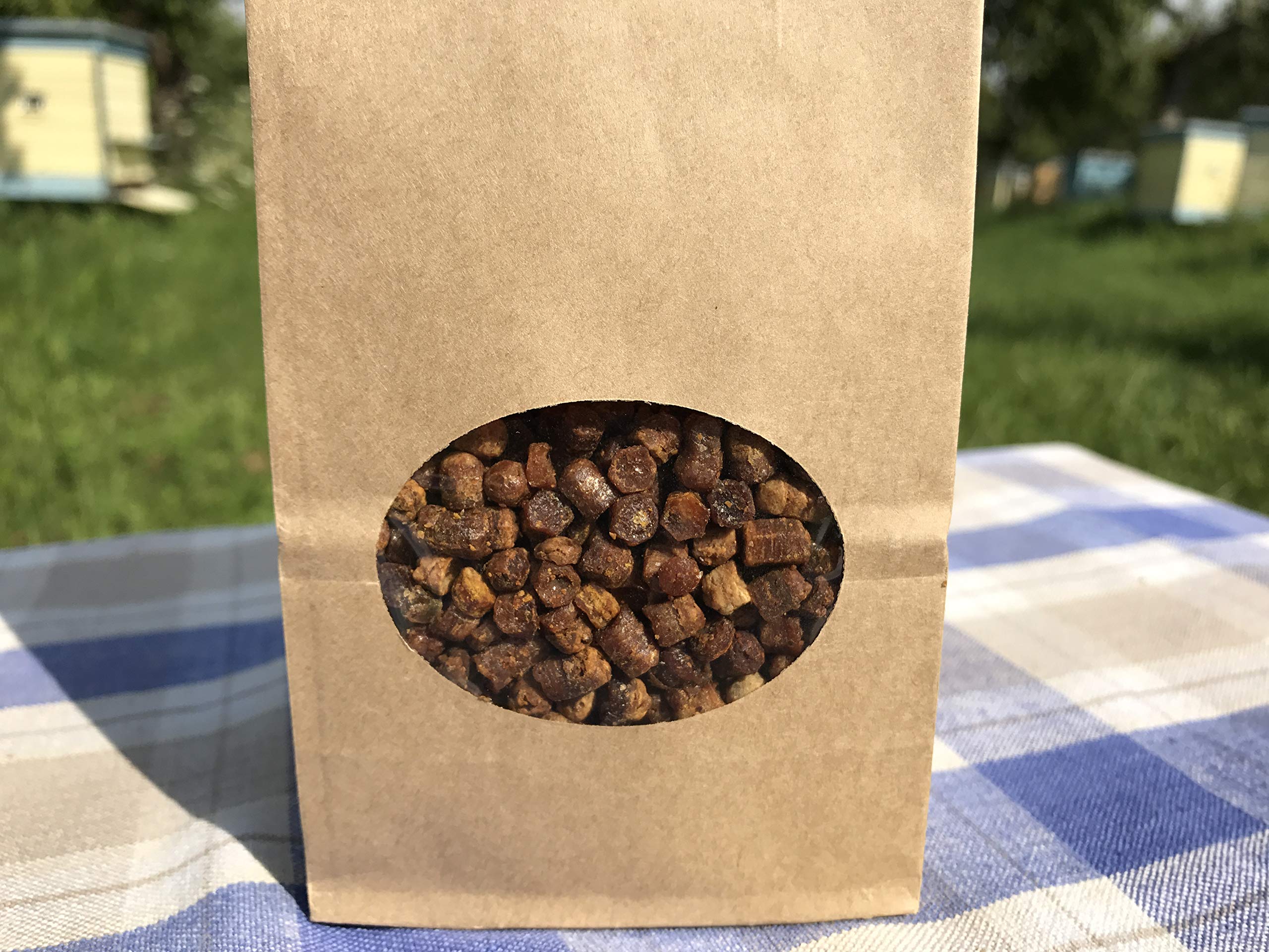 Generic Bee Bread 100g back view packaging